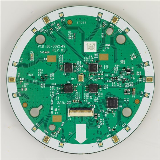智能音箱的 MEMS 麦克风阵列板