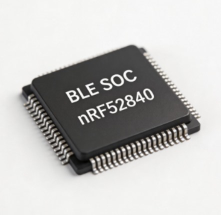 一颗 Nordic nRF52840 BLE 单芯片，同时跑射频和应用的就是这一颗