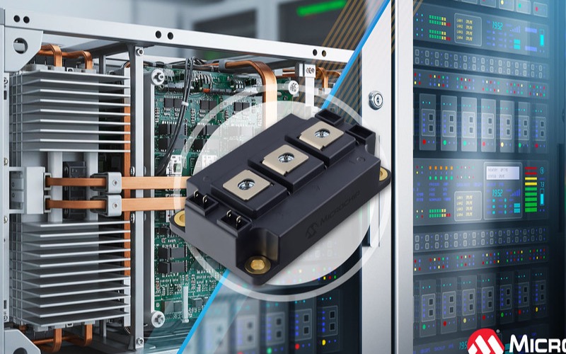 Microchip 3.3 kV HV-D3 mSiC 功率模块：面向固态变压器